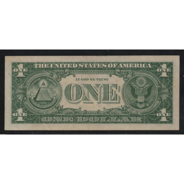 Amerika 1 Dollarbiljet 1963 "President Washington met *" - Afbeelding 2