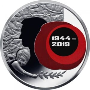 Oekraïne 5 Hryven 2019 “75 jaar bevrijding van Oekraïne"