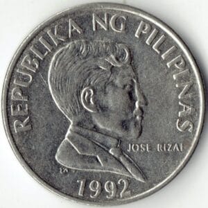 Filipijnen 1992 1Piso “José Rizal"