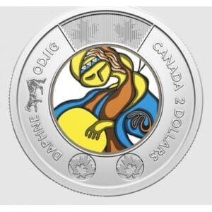 Canada 2 Dollar 2025 “ Kunstschilderes Daphne Odjig”Gekleurd