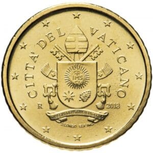 Vaticaan 50 Eurocent 2019 "Wapenschild van het Vaticaan"