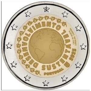 Portugal 2 Euromunt 2025 “Duurzame Ontwikkeling"