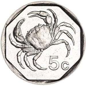 Malta 5 Cents 2001 “Schaaldier de Krab"