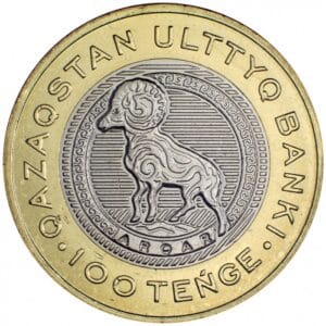 Kazakhstan 100 Tenge 2025 “Schaap de Argali"