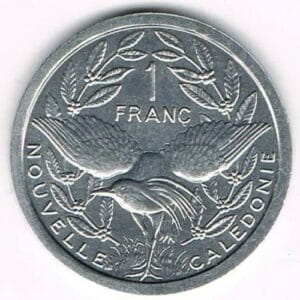 Nieuw-Caledonië 1 Francs 2011 “Vogel de Kagu”