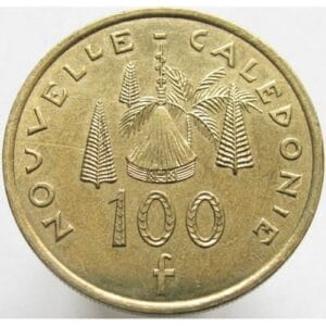 Nieuw-Caledonië 100 Francs 2008 "Een Bomen"