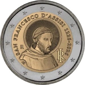 Italië 2 Euromunt 2026 “Sterfdag van Sint Franciscus van Assisi"