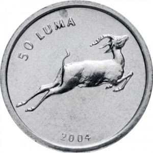 Nagormo-Karabakh 50 Luma 2004 “Afgebeeld een Antilope"