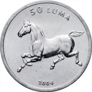 Nagormo-Karabakh 50 Luma 2004 "Afgebeeld een Paard"