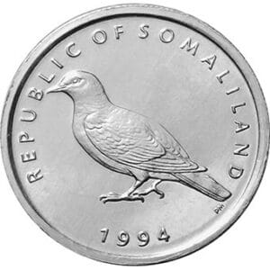 Somaliland 1 Shillings 1994 “Afbeelding een Duif”