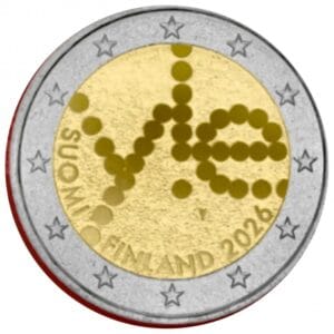 Finland 2 Euromunt 2026 “Finse Radio (Yleisradio)"