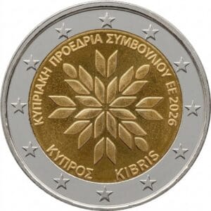 Cyprus 2 Euromunt 2026 “Cypriotische voorzitterschap Raad van de EU"